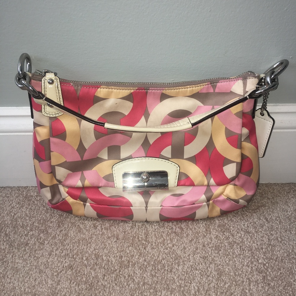 Colorful Coach Shoulder Bag